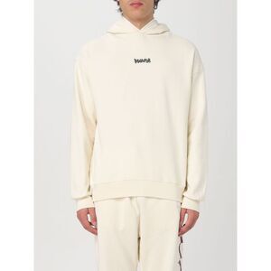 Disclaimer Sweatshirt Men Yellow Cream